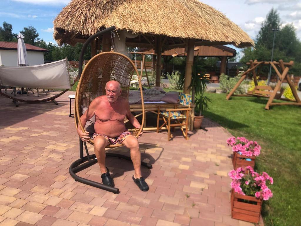 Czapla Stare Sady Bed & Breakfast Mikołajki Exterior foto