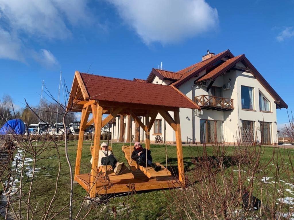 Czapla Stare Sady Bed & Breakfast Mikołajki Exterior foto